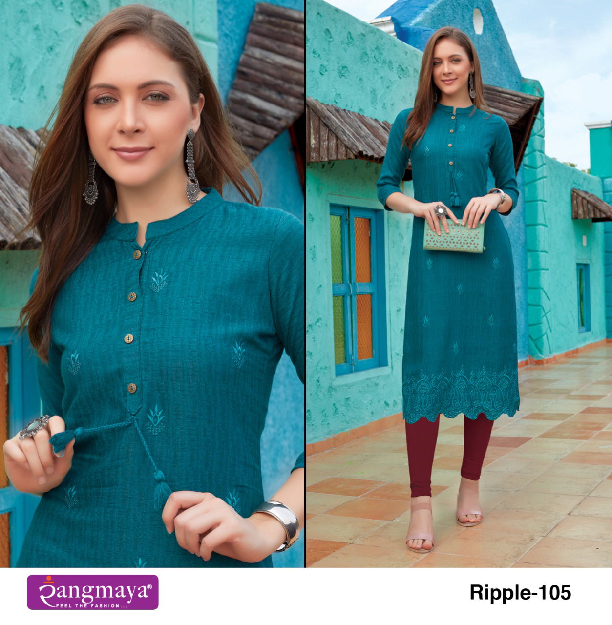 Ripple By Rangmaya Designer Kurtis Catalog
